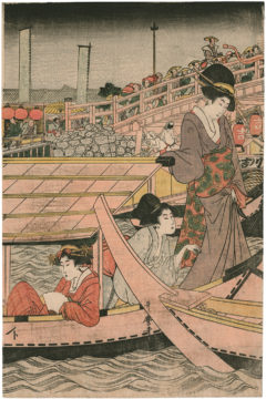 "Podróż do EDO" – katalog i wystawa drzeworytów ukiyo-e z kolekcji Fundacji Jerzego Leskowicza. Projekt wystawy Jacek Gburczyk, projekt katalogu Maciej